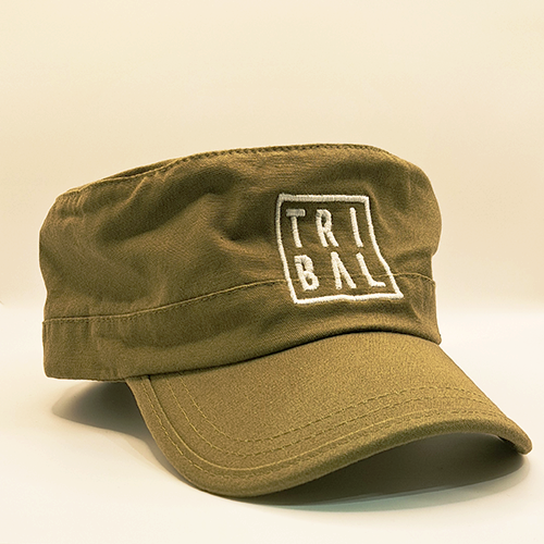 Army-style Cap - Khaki